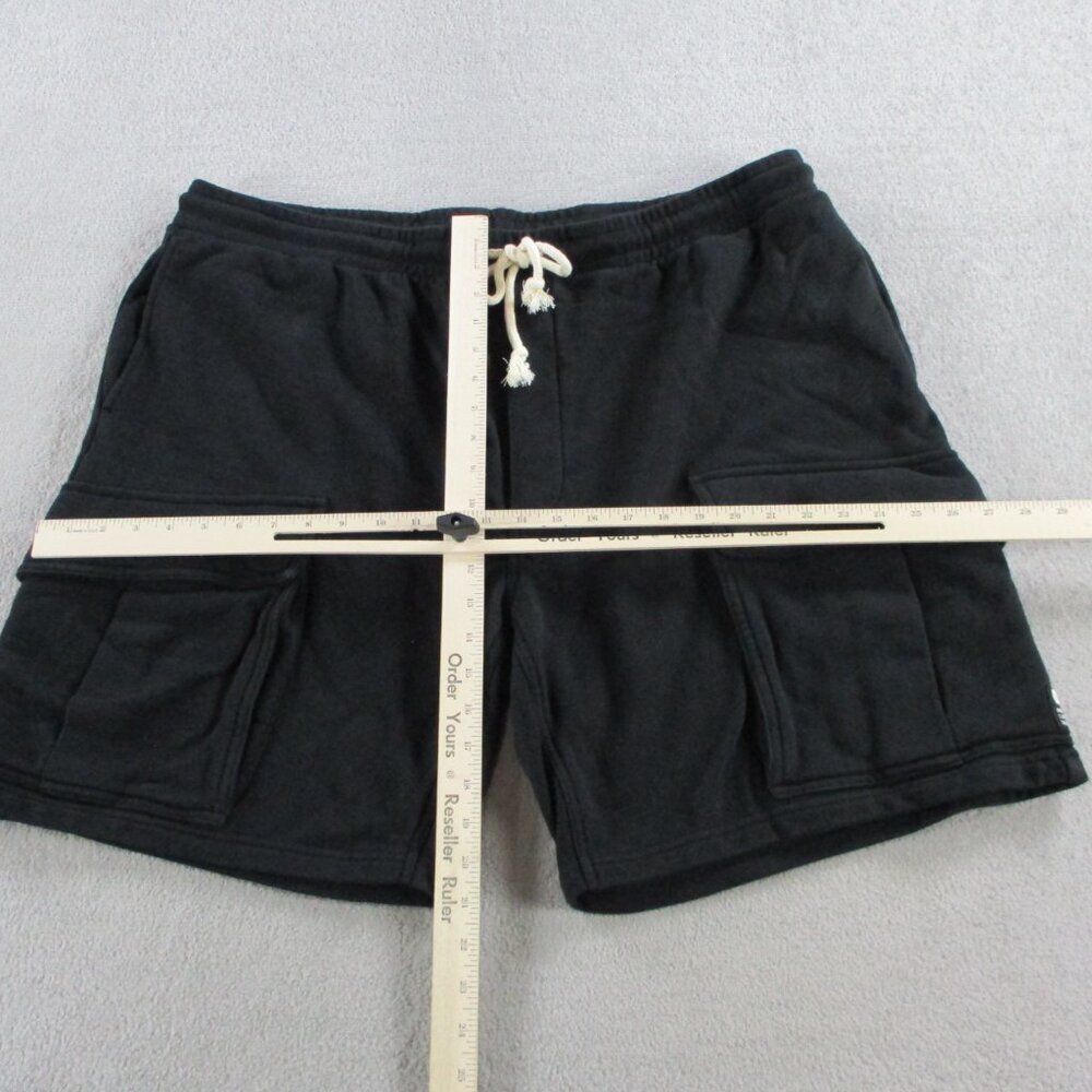 Paper Planes Shorts Mens 3X Black Super Cargo Knit Sweat Jay Z Heavyweight NEW - Picture 7 of 11